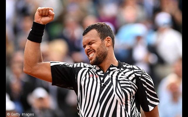  ツォンガが大逆転勝ちで、グランドスラム100勝目 [全仏オープン] 