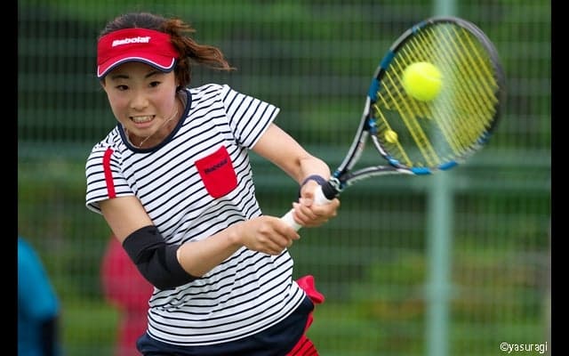  大学2年の牛島里咲が日本勢唯一の4強入り [軽井沢国際女子] 