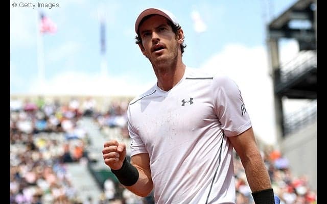  3回戦の勝利をマレーはステーキでお祝い [全仏オープン] 