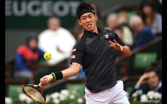  錦織が第3セットを奪い、ガスケのリードで第4セットへ [全仏オープン] 