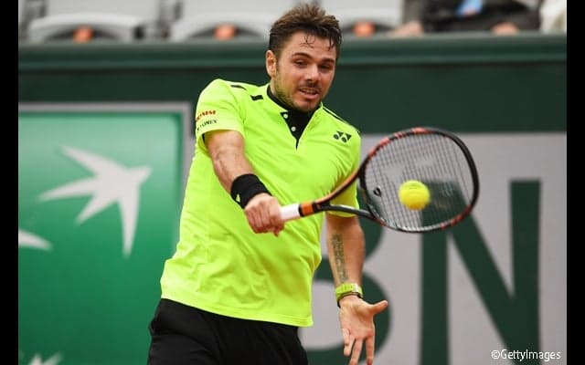  ワウリンカがラモス ビノラスにストレート勝利でベスト4一番乗り [全仏オープン] 