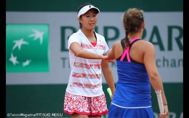  宮本愛弓／村松千裕と相川真侑花組が初戦突破 [全仏オープン・ジュニア] 