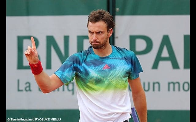  ゴファンに負けたグルビス、不平でいっぱい [全仏オープン] 