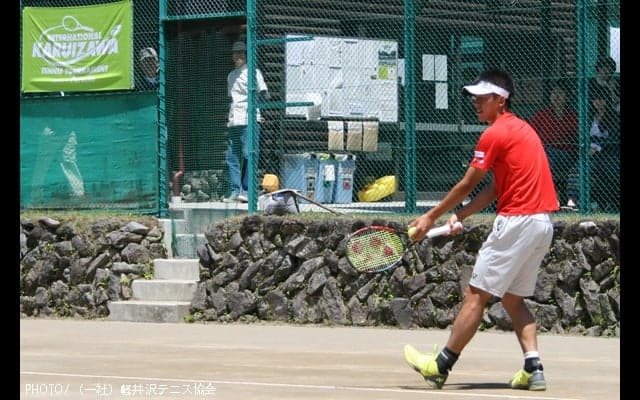  シングルス8強、ダブルス4強が出揃う [F6軽井沢フューチャーズ] 