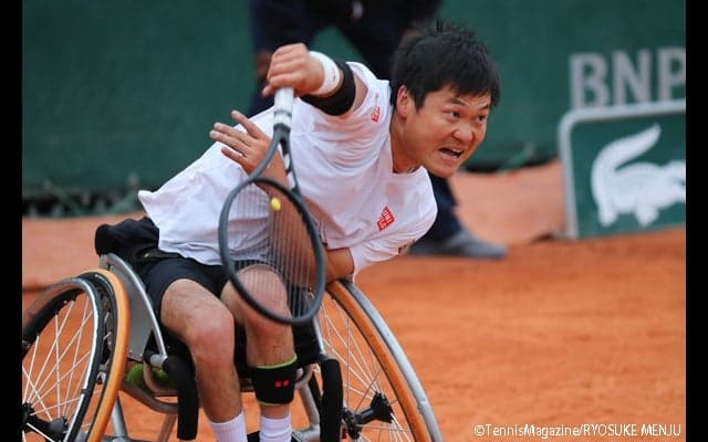  車いすの部がスタート、国枝慎吾が第2シードのジェラードを下して準決勝進出 [全仏オープン] 