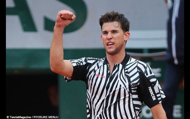  “ポスト錦織世代”の旗頭、ティームがベスト4進出 [全仏オープン] 