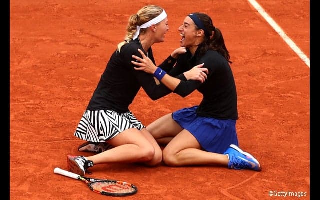  女子ダブルスはガルシアとムラデノビッチのフランスペアが地元優勝 [全仏オープン] 