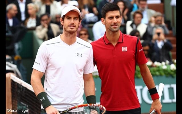  男子決勝はマレーがジョコビッチから第1セットを6-3で先取 [全仏オープン] 