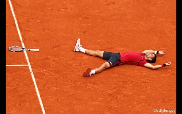  ジョコビッチがマレーとの頂上決戦を制して生涯グランドスラム達成 [全仏オープン] 