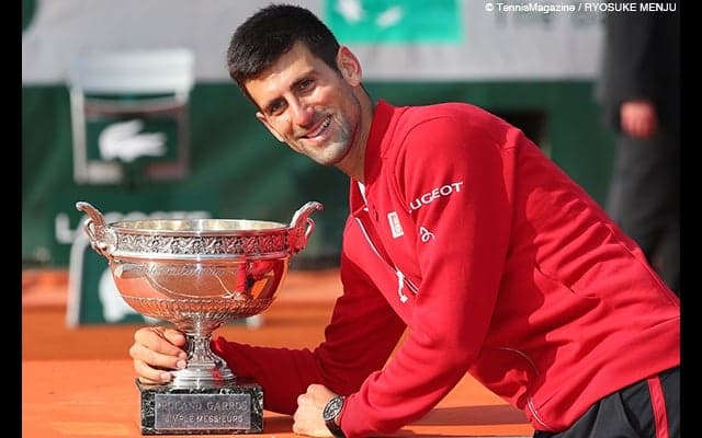  ジョコビッチが赤土に描いたハートの意味 [全仏オープン] 