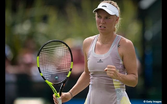  10週間ぶりに復帰のウォズニアッキが勝利 [AEGONオープン・ノッティンガム] 