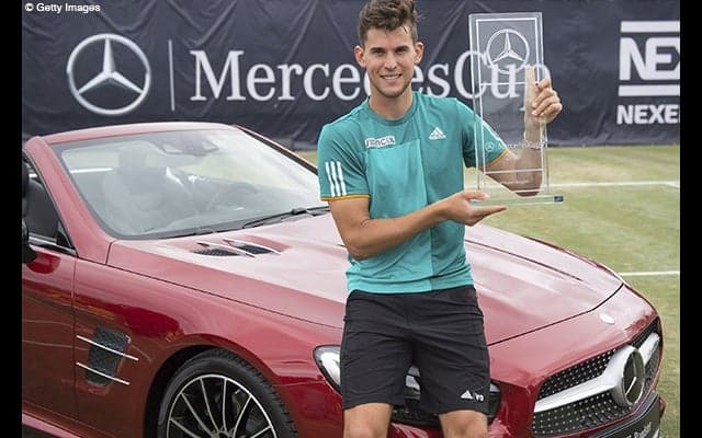  ティームがコールシュライバーを下し、グラスコートで初タイトル [メルセデス・カップ] 