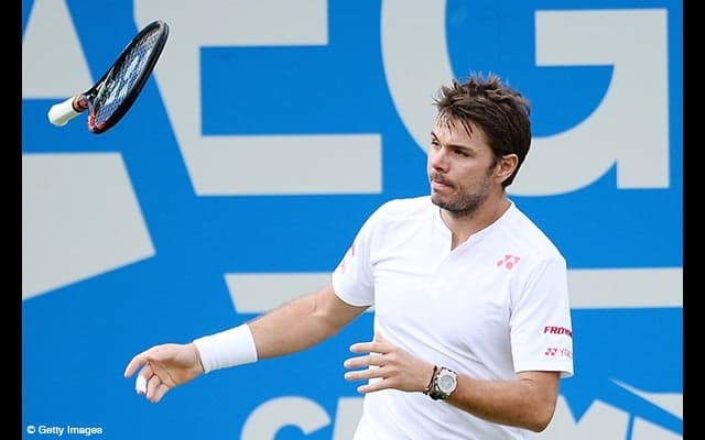  ワウリンカが初戦敗退 [AEGON選手権] 