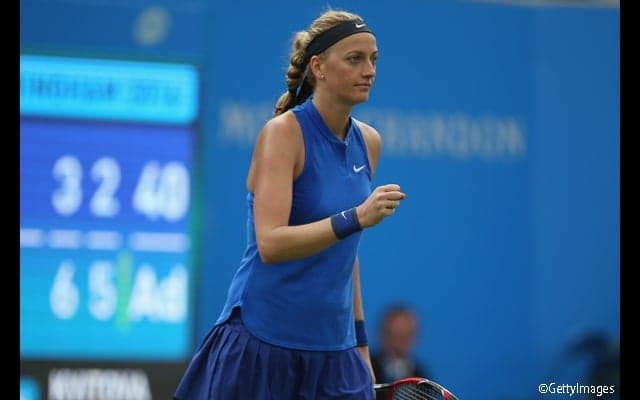  クビトバがサファロバを下して2回戦へ [AEGONクラシック・バーミンガム] 