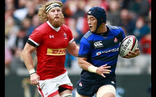  安藤泰洋さん、腰、大丈夫ですか？　18日、おひざ元でスコットランド戦へ。 