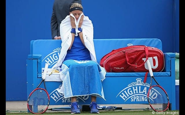  クビトバ、ウィンブルドンへの準備は2回戦で終わる [AEGONクラシック・バーミンガム] 