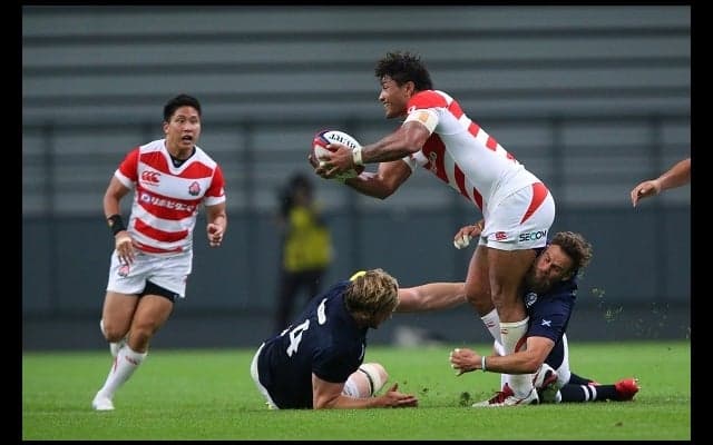  日本代表、スコットランドとの第1戦は惜敗…　一時13人で奮闘 