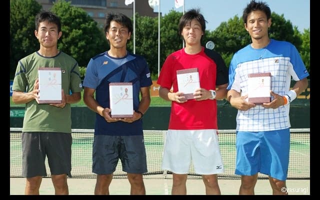  トップシードの長尾克己／奥大賢がペア通算3度目のタイトル獲得 [F8昭和の森オープン] 