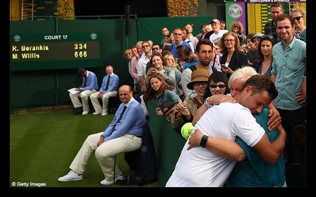  772位のテニスコーチが本戦1回戦を突破 [ウィンブルドン] 