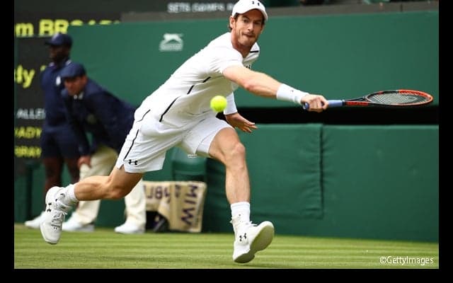  マレーがイギリス対決を制して初戦突破、ワウリンカとデル ポトロが2回戦で対戦へ [ウィンブルドン] 