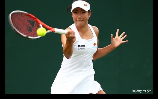 日比野菜緒の1回戦は第3セット1-5で順延に [ウィンブルドン] 