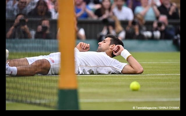  ジョコビッチ、グランドスラムで連続30試合目の勝利 [ウィンブルドン] 