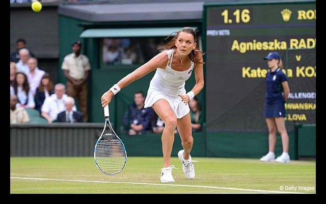  ラドバンスカが3つのマッチポイントをしのぎ、九死に一生 [ウィンブルドン] 