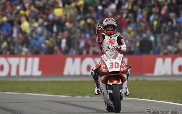 【MotoGP 第8戦オランダ】中上貴晶がMoto2クラスで待望の初優勝
