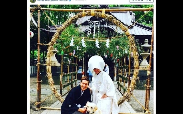 サッカー日本代表・原口元気「俺の結婚式」…妻の実家で結婚式