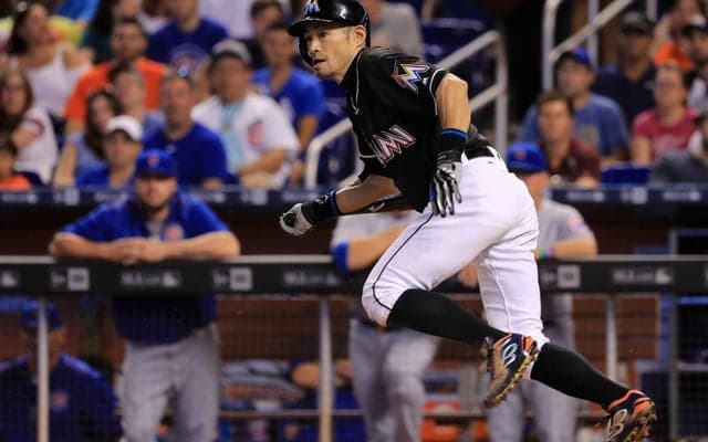 イチローが先発で1安打、盗塁も決めてマーリンズの勝利に貢献