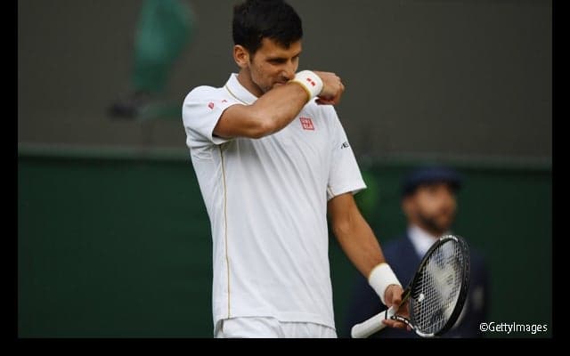  ジョコビッチの3回戦は2セットダウンで順延に [ウィンブルドン] 