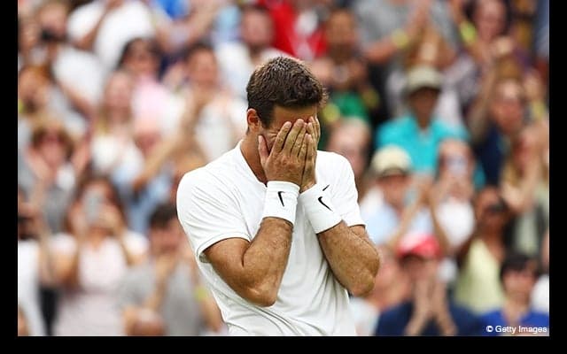  ワウリンカを倒したデルポトロ「まるで3度目のキャリアのスタートだ」[ウィンブルドン] 