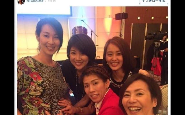 吉田沙保里のリオ五輪壮行会…田中理恵、潮田玲子、澤穂希らがエール！