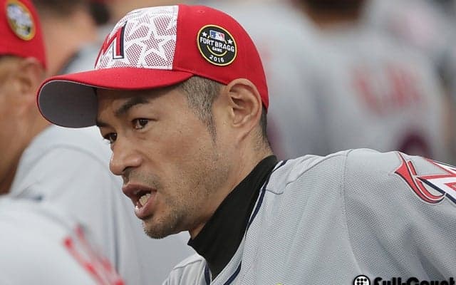 イチロー、代打で右中間二塁打　通算2990安打で3000本まで残り「10」！