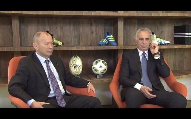 サッカー日本代表ハリルホジッチ監督×元ラグビー日本代表ジョーンズHCが初対談！アディダスが動画公開