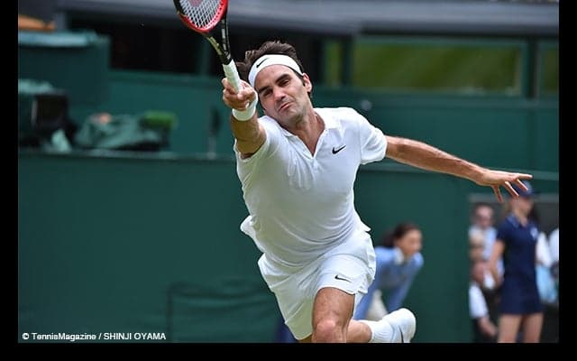  フェデラーが14度目の準々決勝に進出 [ウィンブルドン] 