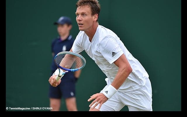  ベルディヒとベセリのチェコ対決は最終セットで日没順延 [ウィンブルドン] 