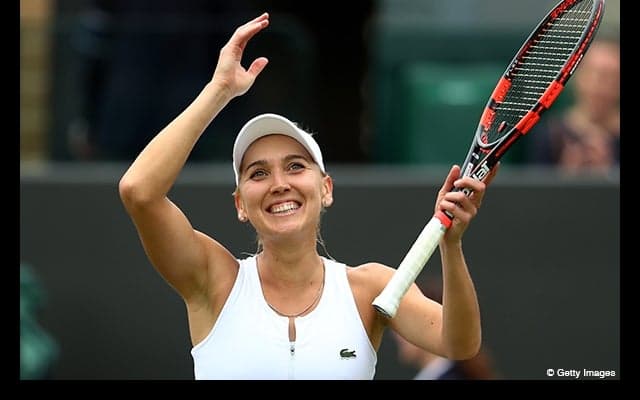  ベスニナがマカロワとのロシア対決を制してグランドスラム初の8強入り [ウィンブルドン] 