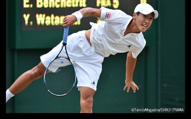  第6シードの綿貫陽介が初戦突破、堀江亨は敗退 [ウィンブルドン・ジュニア] 