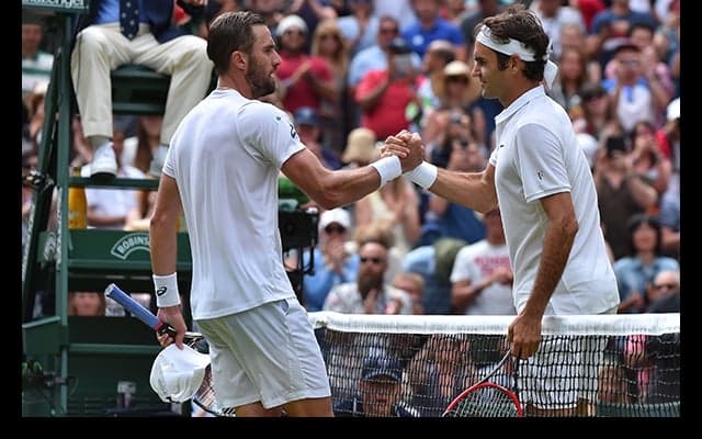  フェデラーが4試合連続ストレート勝利で準々決勝進出 [ウィンブルドン] 