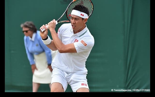  錦織の8強入りをかけた戦い、第1セットは6-1でチリッチ [ウィンブルドン] 