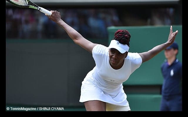  36歳ビーナス・ウイリアムズと全豪覇者のケルバーが準決勝で対決へ [ウィンブルドン] 