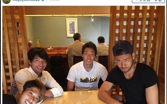 吉田麻也、内田篤人＆柴崎岳＆昌子源と過ごした「夏の思い出」