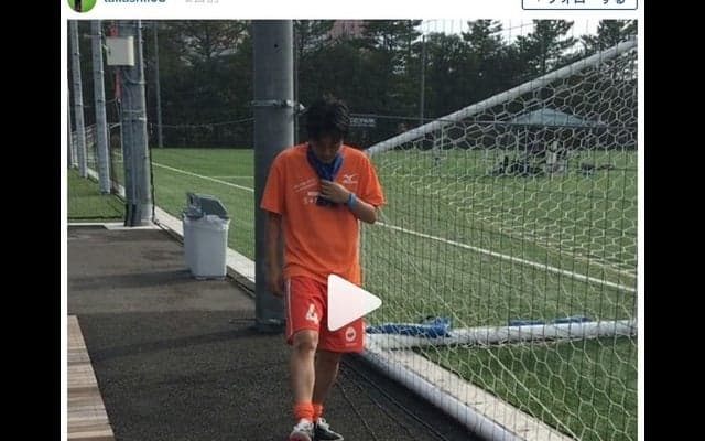 乾貴士、‘ヒザ神’フルーツポンチ・村上のリフティング公開…「天才でした！笑」