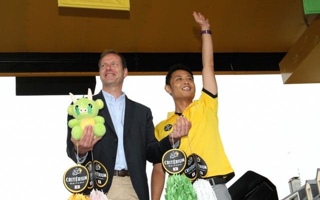 さいたまの祈りを込めた千羽鶴もパリを目指す！ …山口和幸のツール・ド・フランス日記