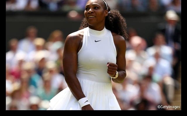 セレナがベスニナを破り、グランドスラム22勝目に王手 [ウィンブルドン] 