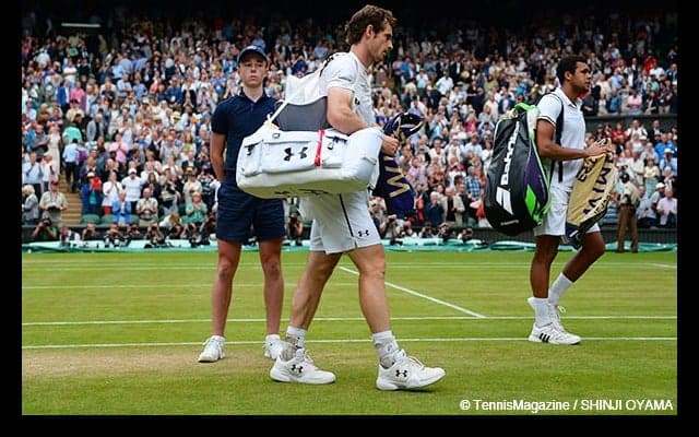  マレーはツォンガを倒すため、観客を味方につけた [ウィンブルドン] 