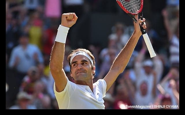  フェデラーがチリッチとの死闘を制す「僕の夢は続く」 [ウィンブルドン] 