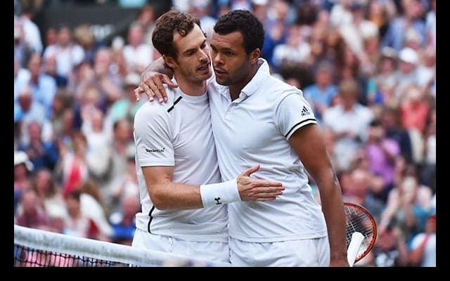  マレーがツォンガとのフルセットマッチを制してベルディヒとの準決勝へ [ウィンブルドン] 