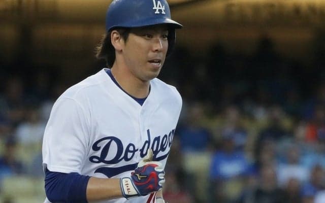 ドジャース・前田健太、メジャー初の代走起用